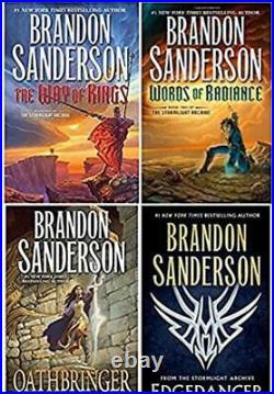 Brandon Sanderson Stormlight Archive 4 HARDCOVER BOOK SET BRAND NEW