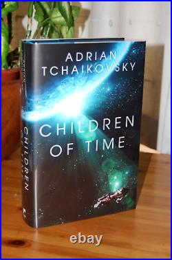 CHILDREN OF TIME Trilogy by Adrian Tchaikovsky SIGNED Excl. Broken Binding Set