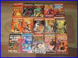 COMPLETE set 63 Classic BattleTech Mechwarior Books The Sword And The Dagger