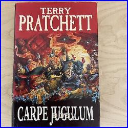 Carpe Jugulum Terry Pratchett 1st Edition SIGNED Hardback with DJ