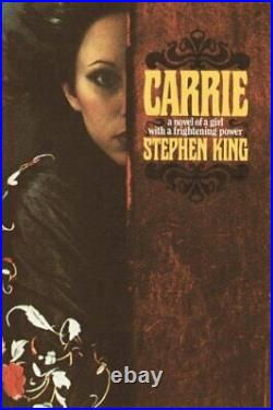 Carrie by King, Stephen Hardback Book The Cheap Fast Free Post
