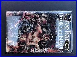 Clive Barker Books Of Blood Volume 1-6 Signed 1984 Weidenfeld & Nicolson 1st Ed