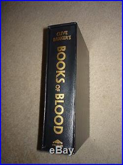 Clive Barker's Books of Blood Signed Limited Slipcase