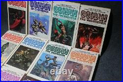Complete Conan The Barbarian Robert E Howard Series 1-12 Paperback Ace Books