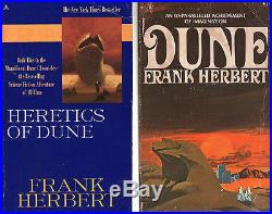 Complete Set Series Lot of 19 Dune books by Frank Herbert Brian Herbert Sci Fi