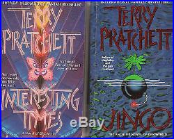Complete Set Series Lot of 41 Discworld books by Terry Pratchett Disc World