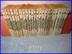Complete TARZAN 24 Book Ballantine White Cover series by Edgar Rice Burroughs