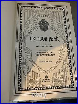 Crimson Peak Signed by Guillermo Del Toro 24/500 Titan Books