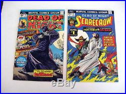 DEAD OF NIGHT HIGH GRADE LOT 10 Books Guide $239 Intro Scarecrow