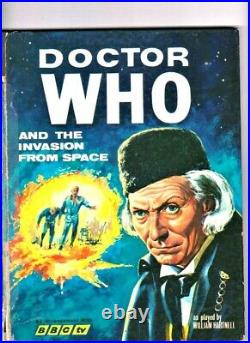DOCTOR WHO AND THE INVASION FROM SPACE Book 1966 (h/b) novel in annual format