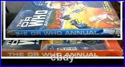 DOCTOR WHO Annuals 1966+1967+DALEK CHRONICLES+THUNDERBIRDS ARE GO books(1965/66)