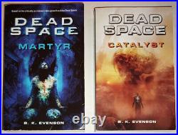 Dead Space Martyr + Catalyst B K Evenson Horror Sci-Fi Book Novel Set Bundle