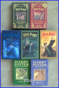 Deluxe Set #2 Harry Potter Books J. K. Rowling Set Of 7 All Hc Special Eds