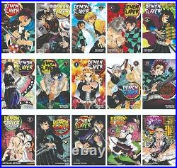 Demon Slayer Manga by Kimetsu no Yaiba Book Series Set in English Vol. 1-16 NEW