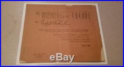 Discovery of the Future Robert Heinlein RARE His 1st Published Book Sci Fi SF