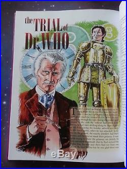 Doctor Dr. Who Fannual Peter Cushing Dalek Movies Purple Cover Colour Hardbook