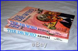 Doctor Who Annual 1971 (pub. 1970) Pink 1st Jon Pertwee STUNNING EXAMPLE