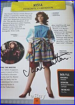 Doctor Who Character Encyclopedia Signed by over 80 actor Genuine