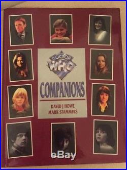Doctor Who Companions Book Signed By Tom Baker + Over 20 Others K9 Dalek TARDIS
