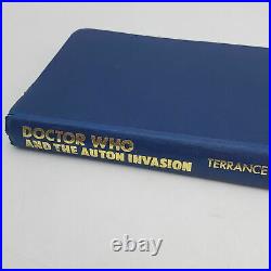 Doctor Who & THE AUTON INVASION (1974) Allan Wingate Hardback Ex Library