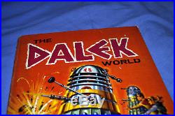 Doctor Who THE DALEK WORLD (pub. 1965) SUPERIOR EXAMPLE! L@@K! Free UK postage