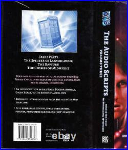 Doctor Who The Audio Scripts Vol. 3 (Hardback, 2003 1st Edition) Good