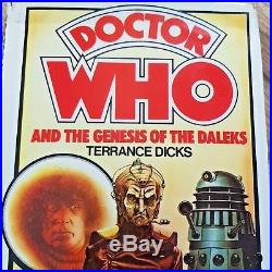Doctor Who and the Genesis of the Daleks Allan WINGATE Hardback 1977 REPRINT