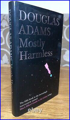 Douglas Adams SIGNED Mostly Harmless 1992 Hardback Edition UK