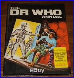 Dr Doctor Who 2nd Patrick Troughton Bbc Annual Book 1969 Nice Condition