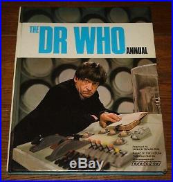 Dr Doctor Who 3rd Patrick Troughton Bbc Annual Book 1970 Nice Condition