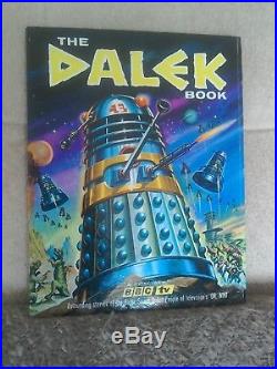 Dr. Who 1964 THE DALEK BOOK (first ever Dr. Who annual) SUPERB! /VGG