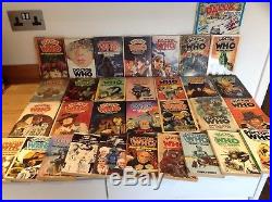 Dr Who Vintage Books Mixed Lot Bundle Rare Books Included