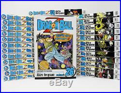 Dragon Ball Z MANGA Series Set of Books 1-26 by Akira Toriyama