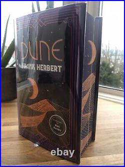 Dune Exclusive Edition Frank Herbert EXCLUSIVE SPRAYED PURPLE & COPPER EDGES
