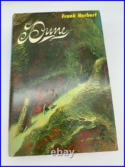 Dune Trilogy + God Emperor of Dune Vintage Hardback Book Club Edition Dust Cover