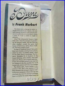 Dune by Frank Herbert First Edition, First Print 1965