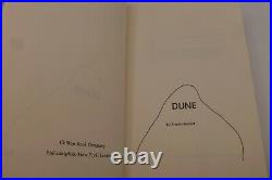 Dune by Frank Herbert hc/dj Chilton Book Company 1965 bce code X15 Sci-fi novel