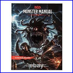 Dungeons & Dragons Core Rulebook Monster Manual, WTC. By Wizards of the Coast