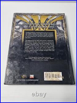 Dungeons & Dragons Lords of Madness the Book of Aberrations Hardcover
