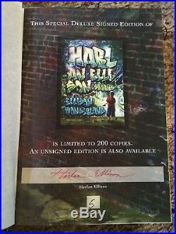 ELLISON WONDERLAND Harlan Ellison 200 copy SIGND/LTD/SLIP + EXTRA BOOK fine OOP