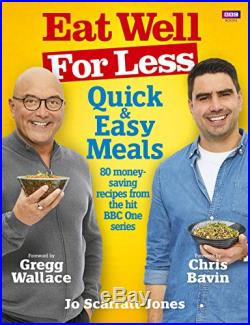 Eat Well for Less Quick and Easy Meals by Scarratt-Jones, Jo Book The Cheap
