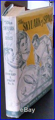 Edward E. Smith, Ph. D. THE SKYLARK OF SPACE The Buffalo Book Co, 1946 1st Ed