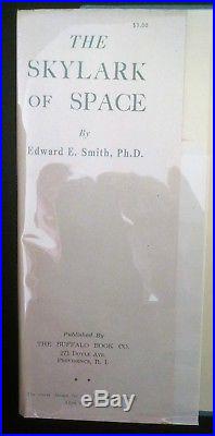 Edward E. Smith, Ph. D. THE SKYLARK OF SPACE The Buffalo Book Co, 1946 1st Ed
