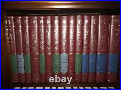 Encyclopaedia Britannica Great Books Of The West Volume 1-60 burgandy hardback