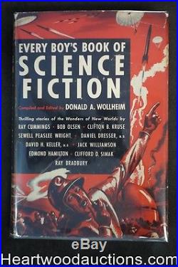 Every Boy's Book of Science Fiction Donald A. Wollheim Williamson, Bradbury