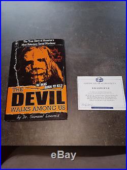 Extremely Rare! Halloween 2 Dr. Loomis Devil Walks Among Us Screen Used Book