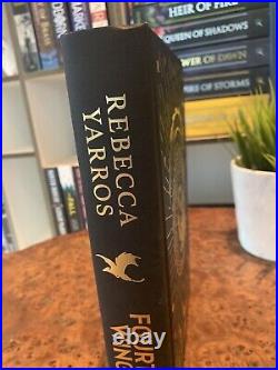 Fairyloot Signed Special Edition Fourth Wing By Rebecca Yarros Edges