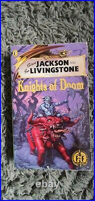 Fighting Fantasy Collection plus other books Inc singed copy Steve Jackson