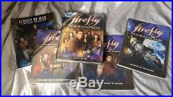 Firefly RPG Role Playing Game (2014) COMPLETE all 5 published out of print books