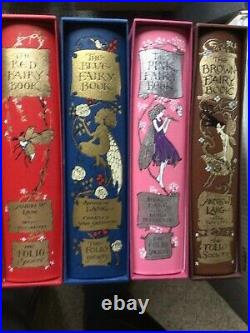 Folio Society Andrew Lang Fairy Books 12 Volumes Hb